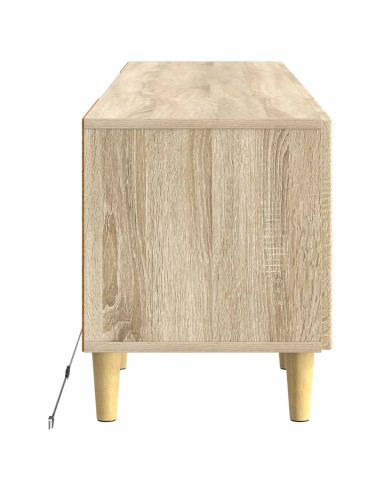 Mobile TV LED Rovere Sonoma Legno ingegnerizzato