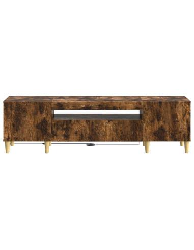 Mobile TV LED Rovere Fumo Legno ingegnerizzato