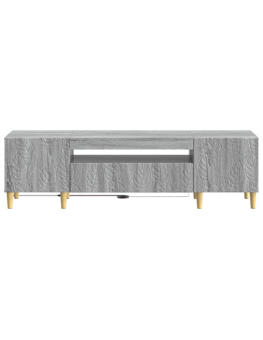 Mobile TV LED Sonoma grigio Legno ingegnerizzato