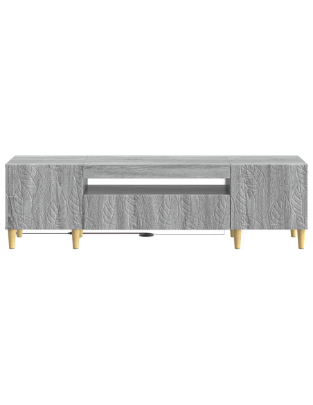 Mobile TV LED Sonoma grigio Legno ingegnerizzato