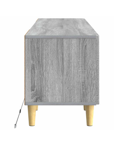 Mobile TV LED Sonoma grigio Legno ingegnerizzato