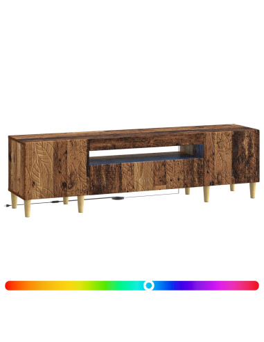 Mobile TV LED Legno antico Legno ingegnerizzato