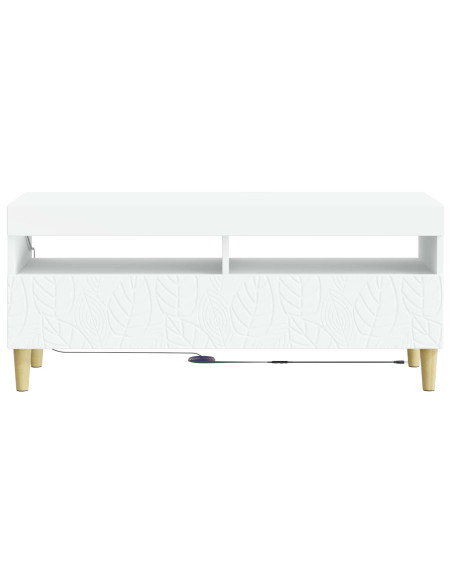 Mobile TV LED Bianco Legno ingegnerizzato