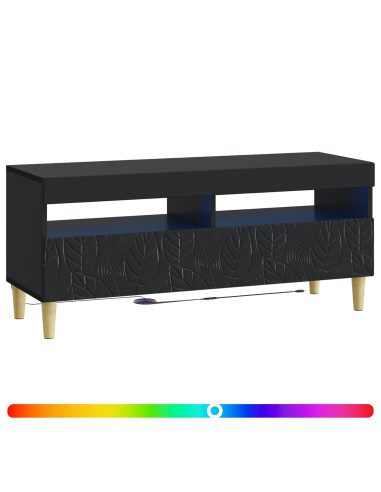 Mobile TV LED Nero Legno ingegnerizzato