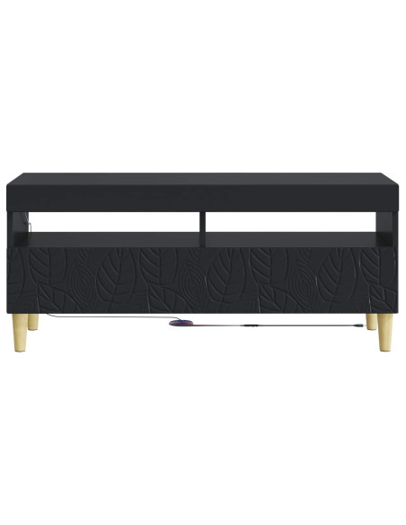 Mobile TV LED Nero Legno ingegnerizzato