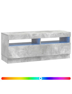 Mobile TV LED Grigio Cemento Legno ingegnerizzato 2