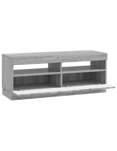 Mobile TV LED Sonoma grigio Legno ingegnerizzato