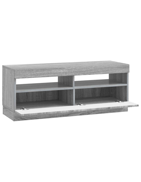 Mobile TV LED Sonoma grigio Legno ingegnerizzato