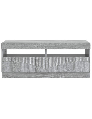 Mobile TV LED Sonoma grigio Legno ingegnerizzato
