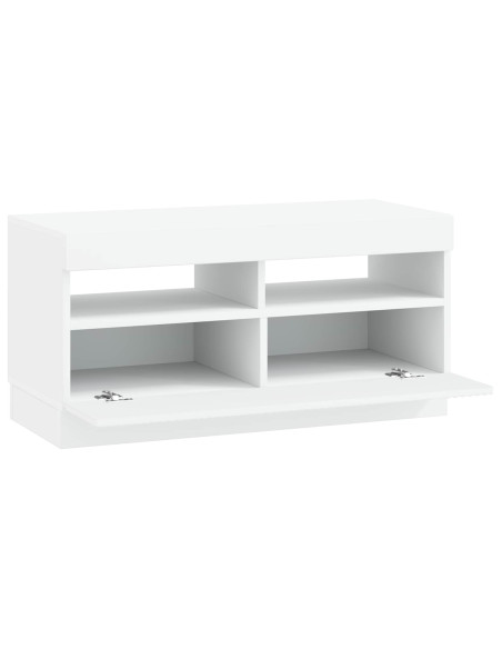 Mobile TV LED Bianco Legno ingegnerizzato