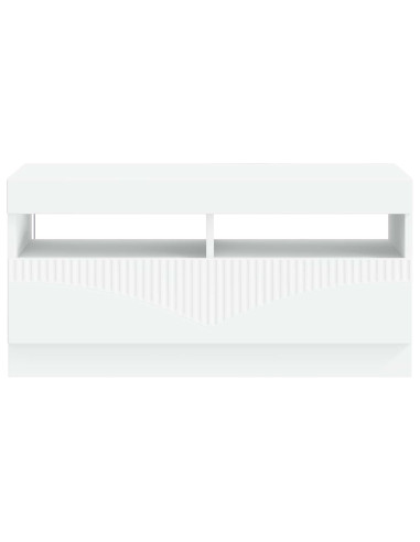 Mobile TV LED Bianco Legno ingegnerizzato