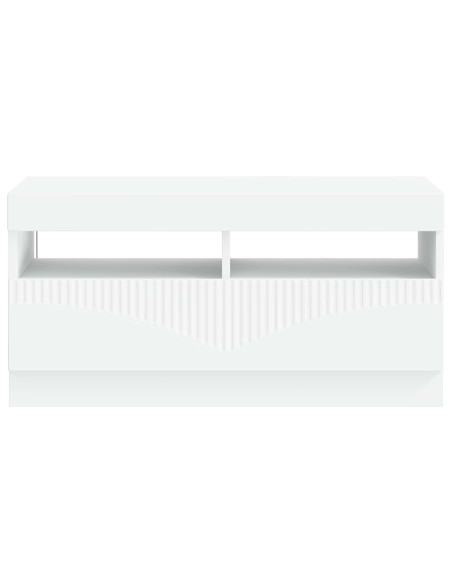 Mobile TV LED Bianco Legno ingegnerizzato