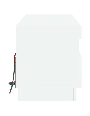 Mobile TV LED Bianco Legno ingegnerizzato