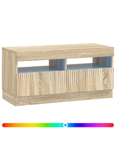 Mobile TV LED Rovere Sonoma Legno ingegnerizzato 2