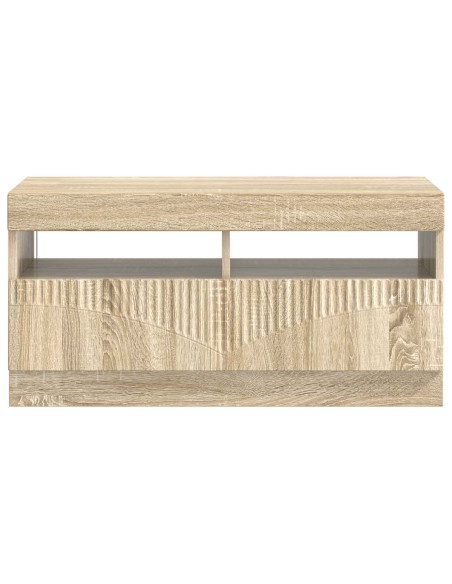 Mobile TV LED Rovere Sonoma Legno ingegnerizzato