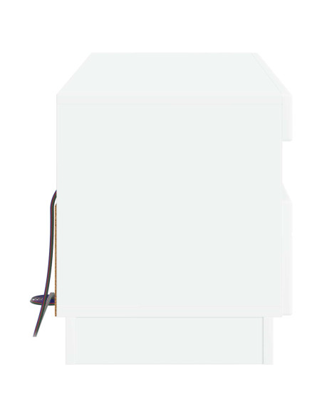 Mobile TV LED Bianco Lucido Legno ingegnerizzato