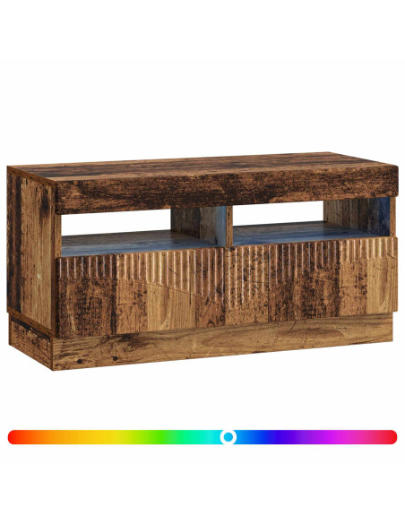 Mobile TV LED Legno antico Legno ingegnerizzato