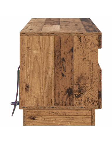 Mobile TV LED Legno antico Legno ingegnerizzato