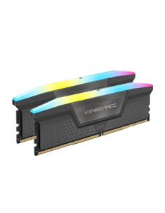 Corsair CMH32GX5M2D6000Z38 Vengeance RGB 32GB Kit 2x16GB DDR5 6000MHz CL38 Grigio - Memorie RAM