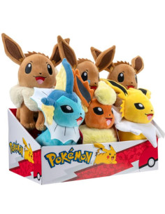 PKMN  PELUCHE EEVEE 20CM ASS.6