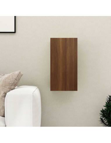 Mobile TV Rovere Marrone 30,5x30x60 cm Legno Multistrato