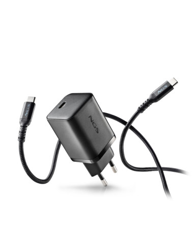 NGS BUD 65W-H Alimentatore Notebook HP GaN 65W USB-C + 8 Connettori