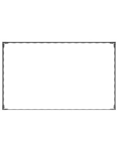 Bordura per Prato 100 x 60 x 20 cm Acciaio Antracite