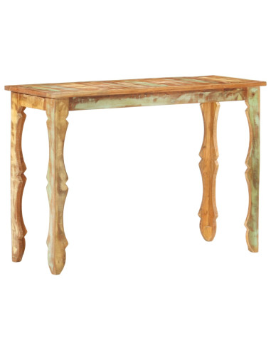 Tavolo Consolle 110x40x76 cm in Legno Massello di Recupero