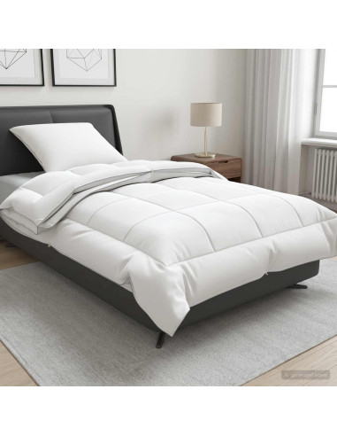 Set di piumone e cuscini 2 pz 155x200 cm 4 stagioni 140+220 GSM