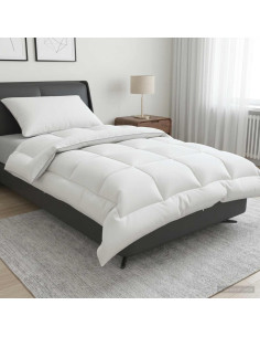 Set di piumone e cuscini 2 pz 152x203 cm 4 stagioni 300 GSM