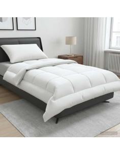 Set di piumone e cuscini 2 pz 152x203 cm Estate 200 GSM Lana