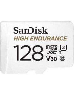 SanDisk High Endurance MicroSD 128GB C10 SDXC 100MB/s
