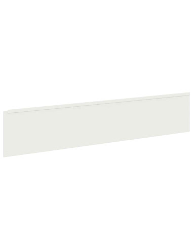 Bordura per Prato 10 pz 100 x 22 cm Acciaio Bianco