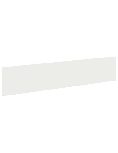 Bordura per Prato 20 pz 100 x 22 cm Acciaio Bianco