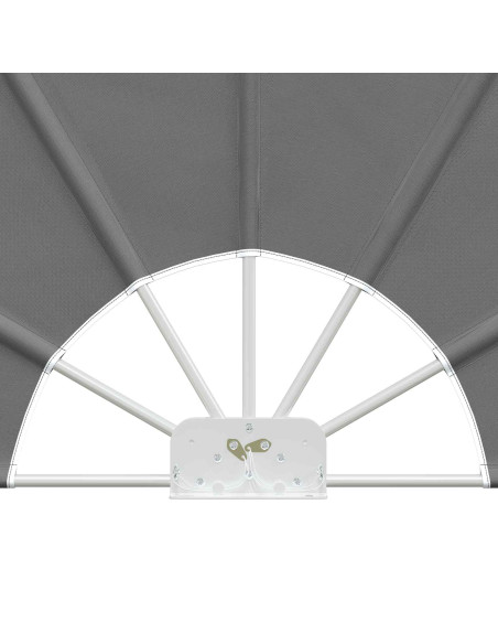 Schermo di Privacy per Balcone Ø 400 cm Poliestere