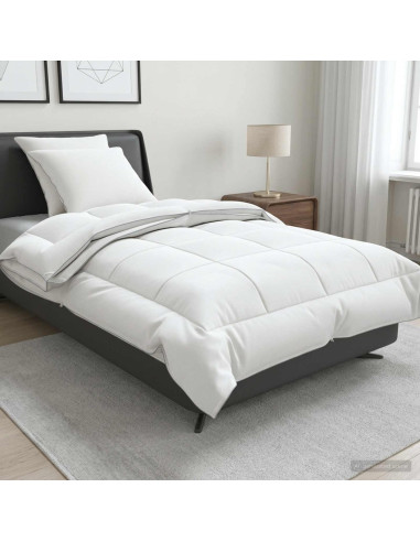 Set di piumone e cuscini 3 pz 140x220 cm 4 stagioni 140+220 GSM