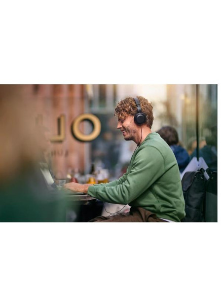 CUFFIA OVER-EAR CABLATA USBC/3.5MM