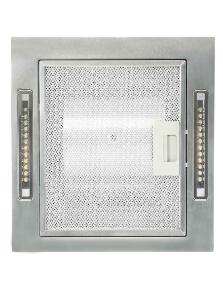 Cappa a Isola con Display LCD e Sensore Touch 756 m³/h LED