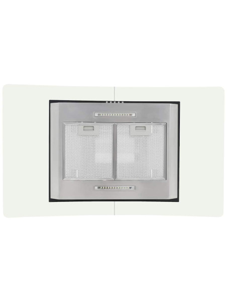 Cappa a Isola 90 cm in Acciaio Inossidabile 756 m³/h LED