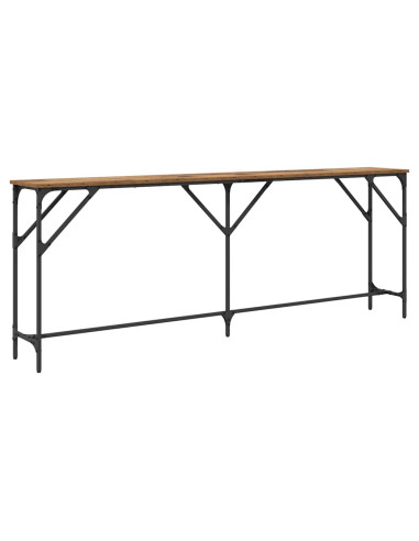 Tavolo consolle Legno vecchio 200 x 29 x 75 cm