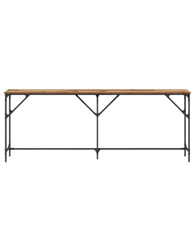 Tavolo consolle Legno vecchio 200 x 29 x 75 cm