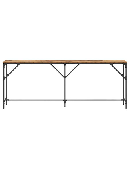 Tavolo consolle Legno vecchio 200 x 29 x 75 cm