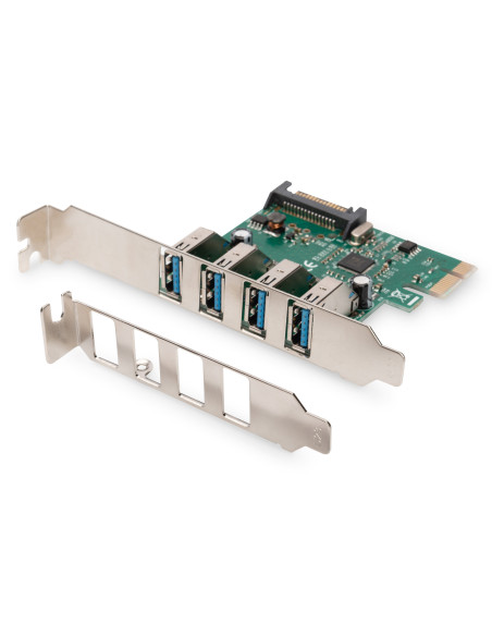 SCHEDA PCI-E USB 3.0 4 PORTE 5BIT/S