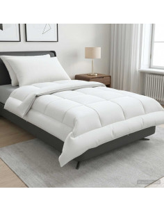 Set di piumone e cuscini 3 pz 155x220 cm Estate 200 GSM Lana