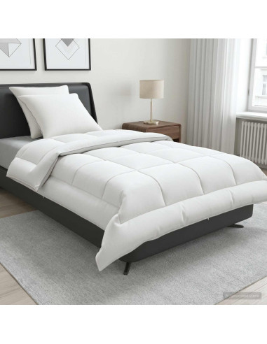 Set di piumone e cuscini 3 pz 135x220 cm Estate 200 GSM Lana