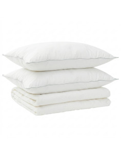Set di piumone e cuscini 3 pz 240x260 cm Estate 200 GSM Lana 2