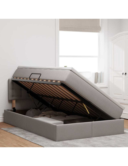 Letto con contenitore e materasso Talpa 120 x 190 cm