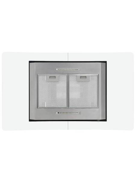 Cappa a Isola 90cm con Display LCD e Sensore Touch 756 m³/h LED