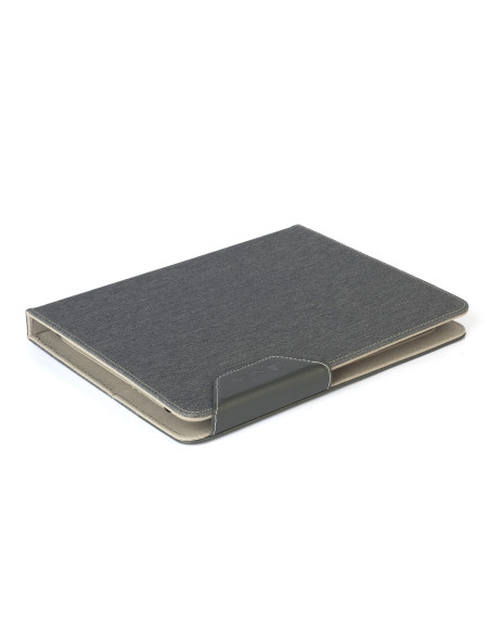 NGS Club Gray Plus 25,4 cm (10") Custodia a libro Grigio
