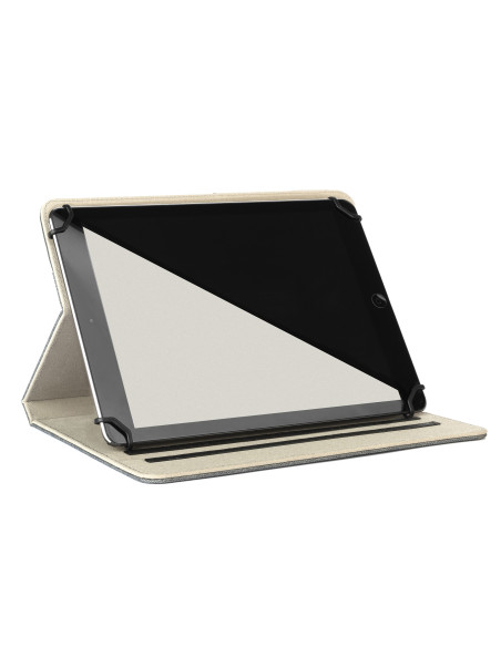 NGS Club Gray Plus 25,4 cm (10") Custodia a libro Grigio